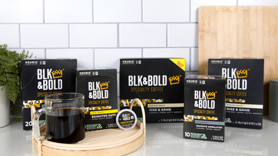 Keurig and BLK & Bold Specialty Coffee Announce New K-Cup Pod Partnership