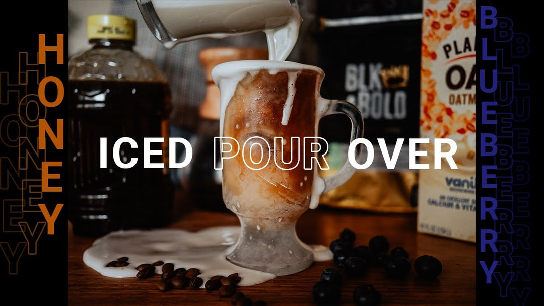 BLK & Bold Blueberry Iced Pour Over