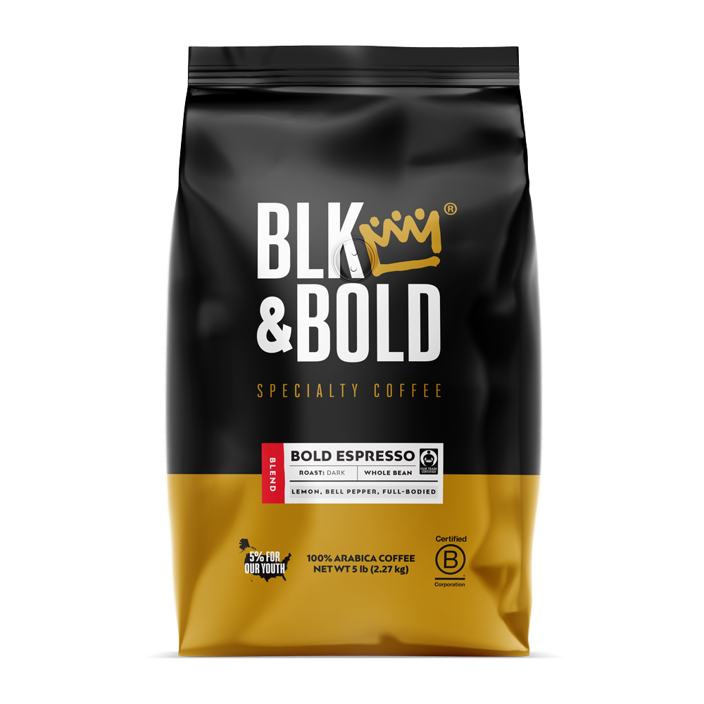 5LBS Bold Espresso, Coffee Blend, Dark Roast