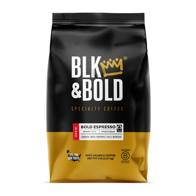 5LBS Bold Espresso, Coffee Blend, Dark Roast