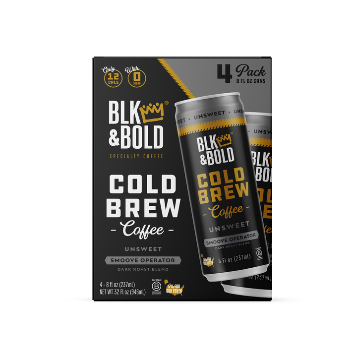 BLK & Bold Cold Brew Coffee - Unsweet