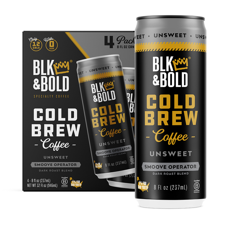 BLK & Bold Cold Brew Coffee - Unsweet