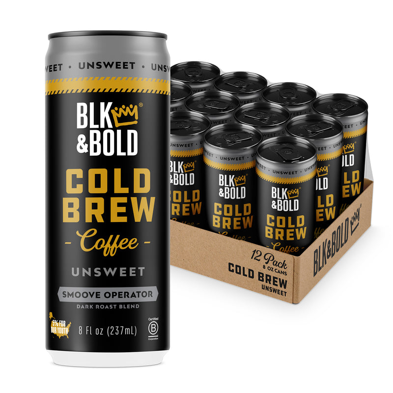 BLK & Bold Cold Brew Coffee - Unsweet