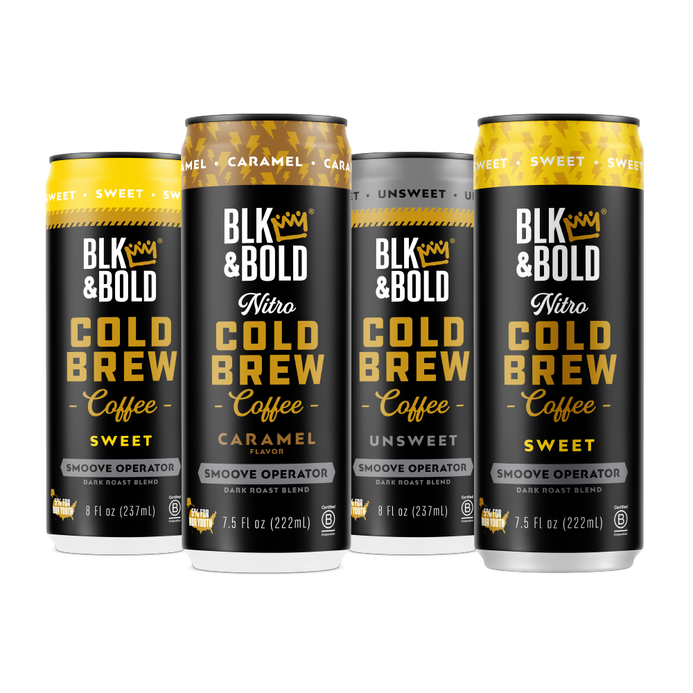 BLK Bold Nitro Cold Brew Coffee Caramel BLK Bold Specialty
