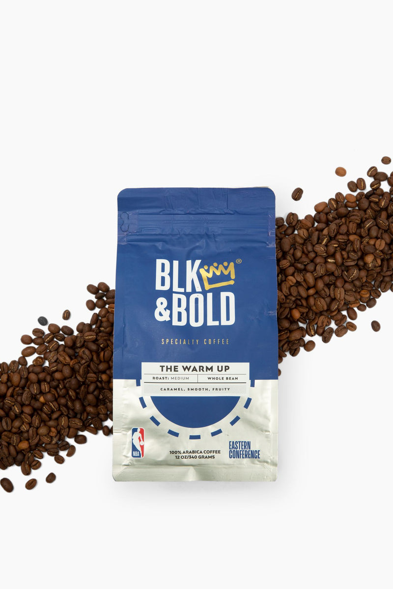 The Warm Up, Medium Roast Coffee Blend: Eastern Conference Logo Bag